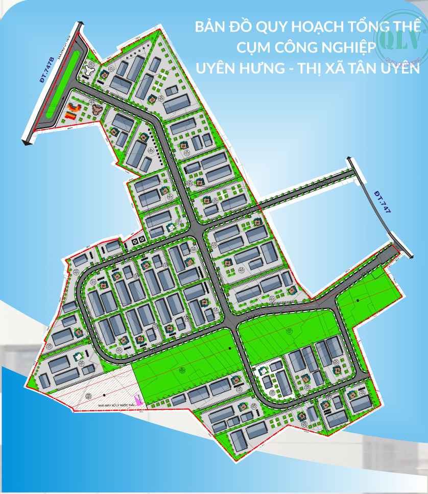 Sơ Đồ Cụm CN Uyên Hưng