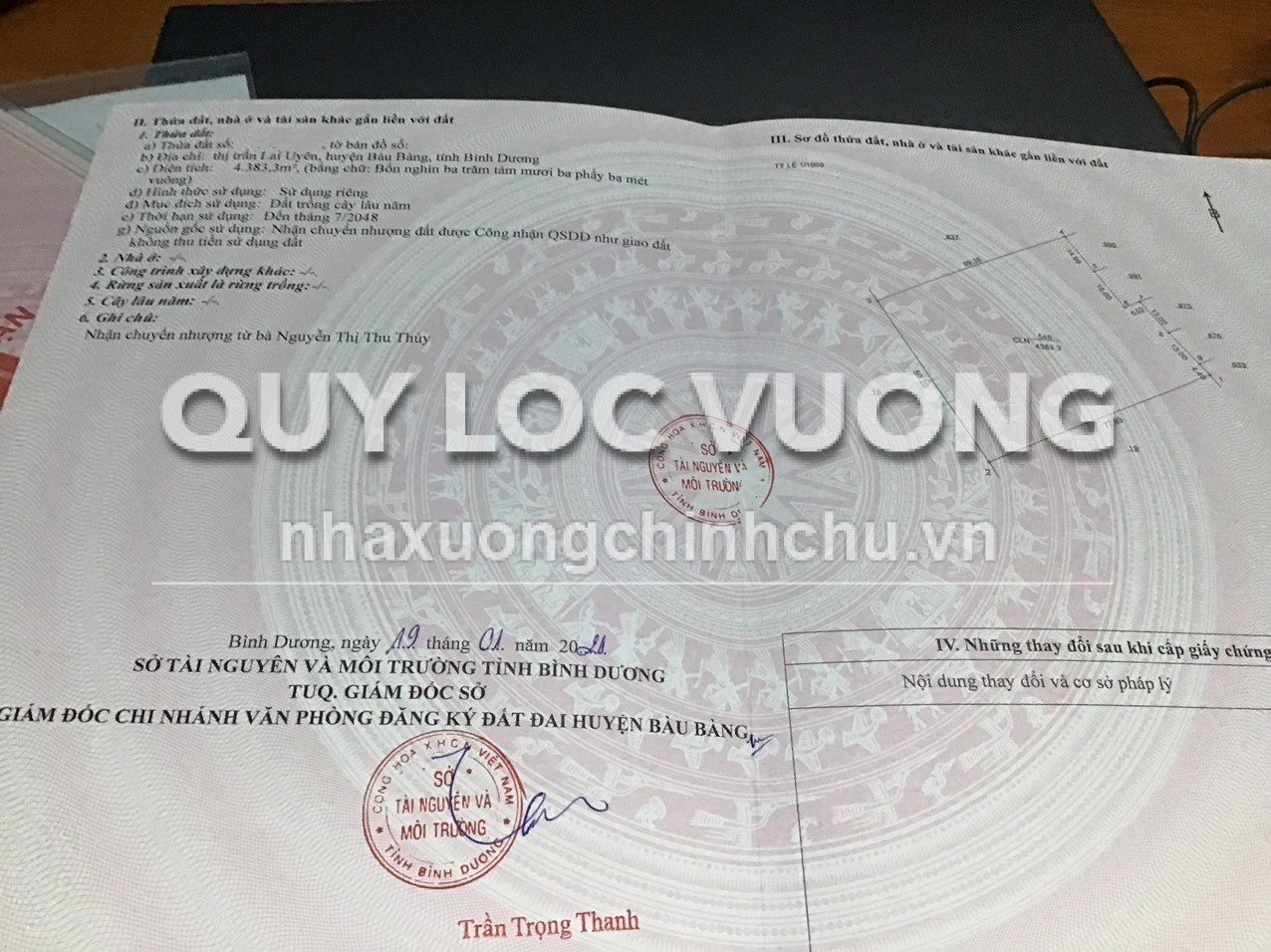 Bán đất trồng cao su rộng 11.484m2 ở Lai Uyên, Bàu Bàng, giá 9 tỷ