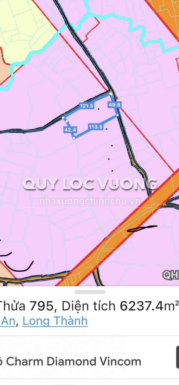 Bán đất trồng cây lâu năm 21.000m2 ở xã Bình An, Long Thành, Đồng Nai