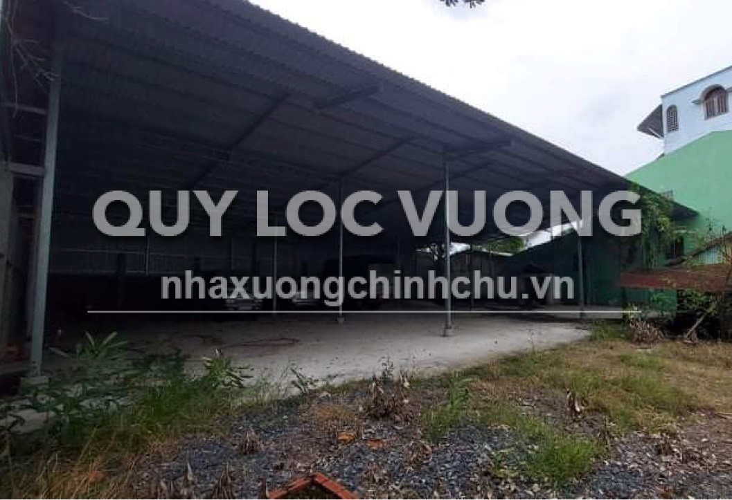 Cho thuê 800m2 xưởng mặt tiền đường ở TP. Tân An, Long An