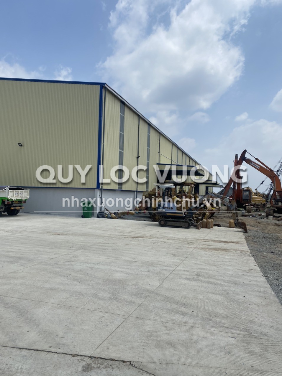 Cho thuê nhà xưởng đẹp 2.800m2 ở huyện Bến Lức, Long An