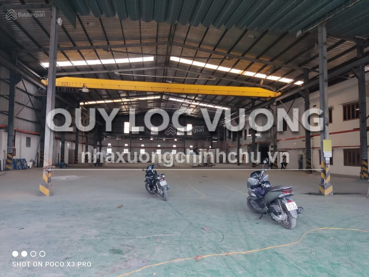 Cho thuê xưởng 2.300m2 có cầu trục 15 tấn, phường An Phú Đông, quận 12
