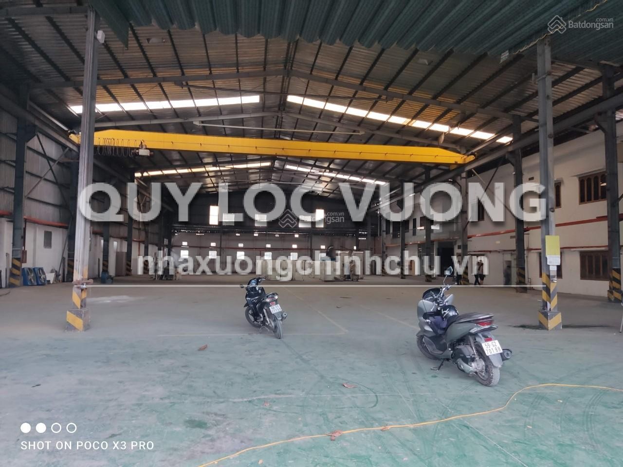 Cho thuê xưởng 2.300m2 có cầu trục 15 tấn, phường An Phú Đông, quận 12