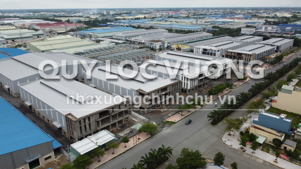 Cho thuê xưởng 25.000m2 trong KCN Tân Đô, Long An, giá 3,2 USD/m2