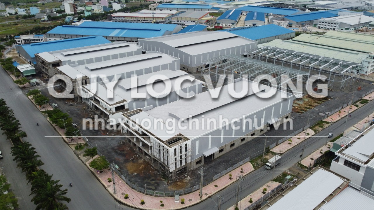 Cho thuê xưởng 25.000m2 trong KCN Tân Đô, Long An, giá 3,2 USD/m2