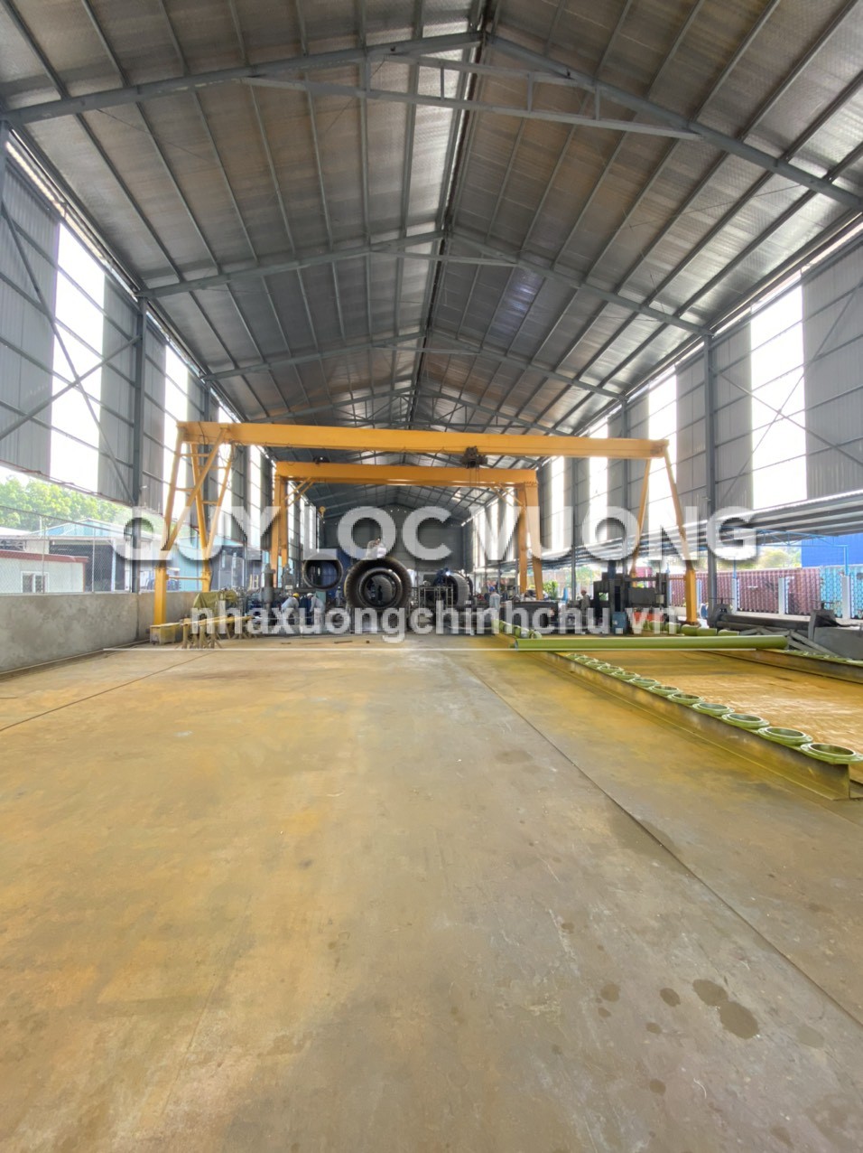 Cho thuê xưởng sản xuất cơ khí 2.000m2 ở Phú Hội, Nhơn Trạch, Đồng Nai