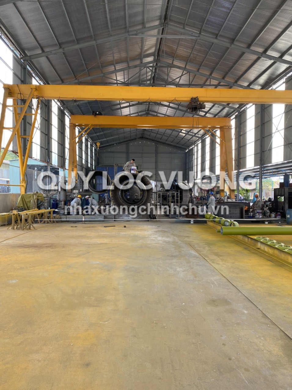 Cho thuê xưởng sản xuất cơ khí 2.000m2 ở Phú Hội, Nhơn Trạch, Đồng Nai