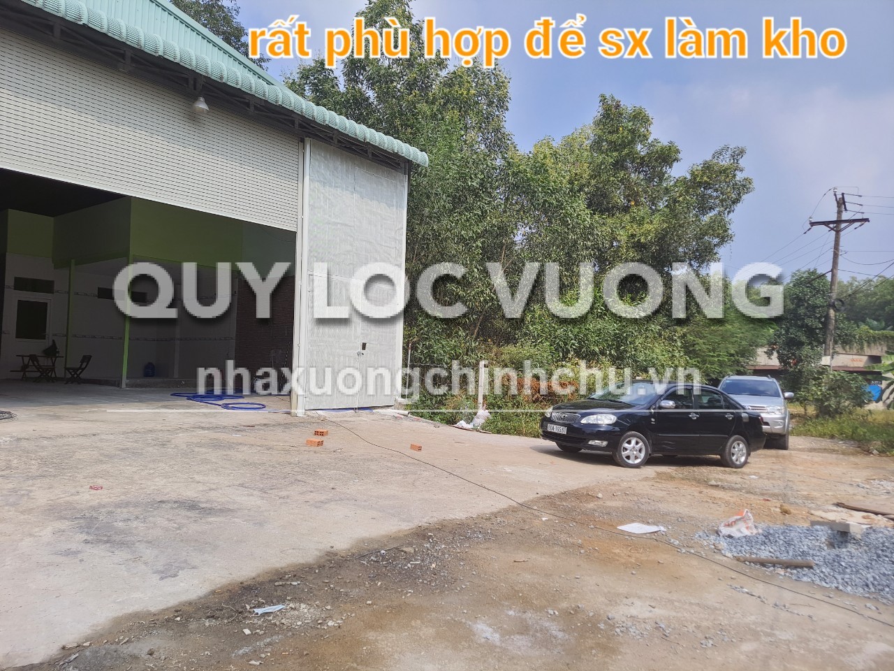 Cho thuê kho rộng 700m2 ở xã Thiện Tân, huyện Vĩnh Cửu, Đồng Nai
