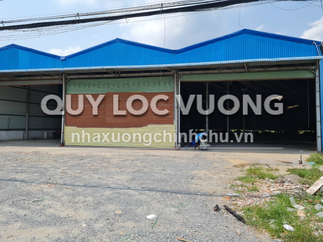 Cho thuê xưởng sản xuất cơ khí 3.400m2 ở QL1A, Phước Hoà, Mỹ Tho, TG