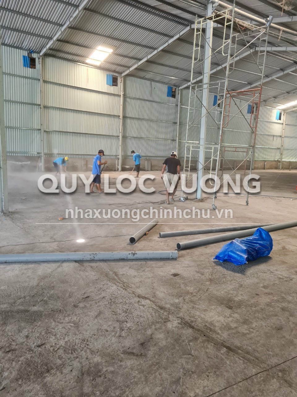 Cho thuê xưởng sản xuất cơ khí 3.400m2 ở QL1A, Phước Hoà, Mỹ Tho, TG