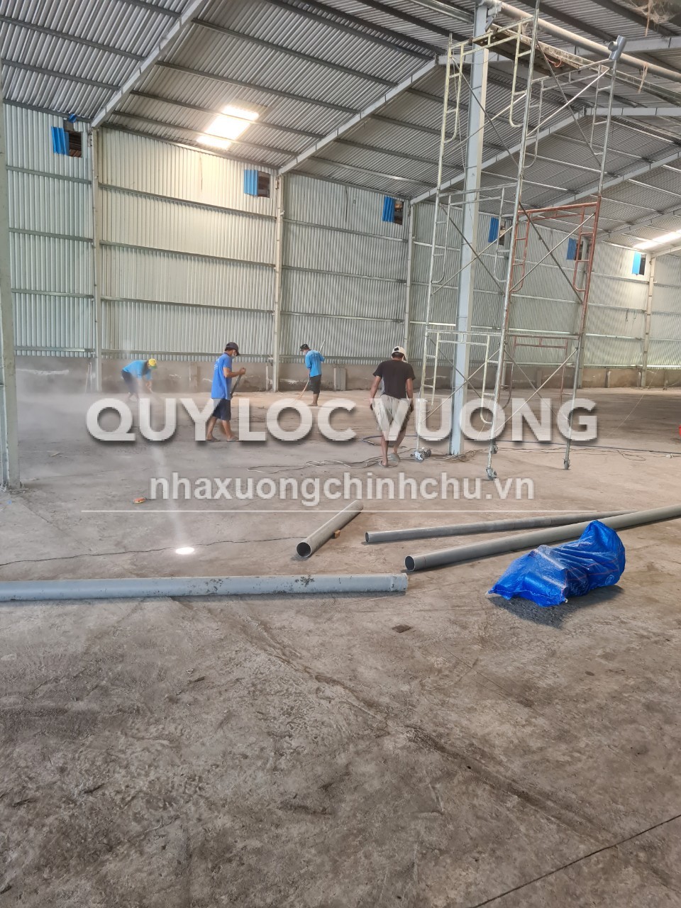 Cho thuê xưởng sản xuất cơ khí 3.400m2 ở QL1A, Phước Hoà, Mỹ Tho, TG