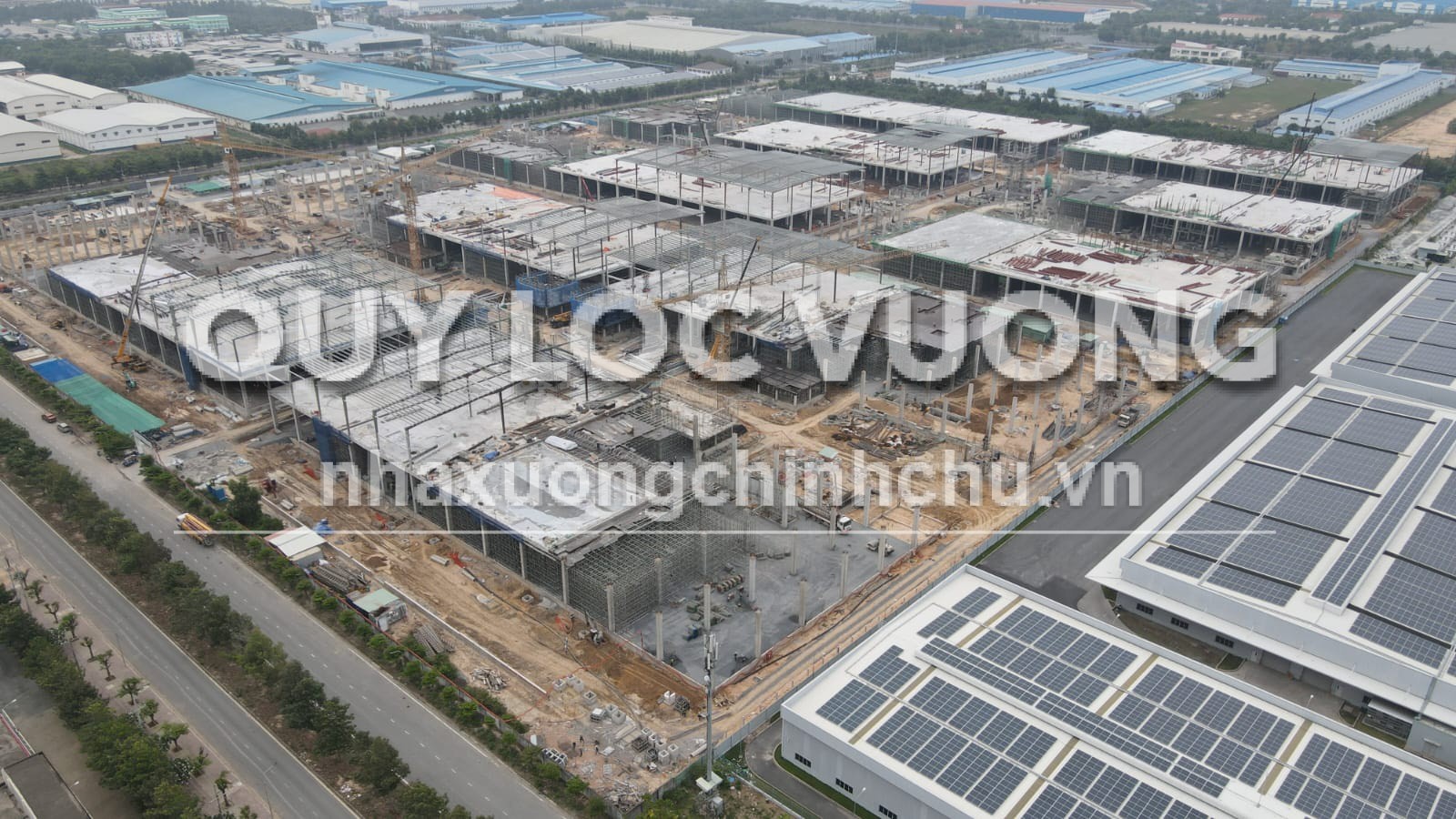 Cho thuê xưởng xây mới KV 75.606m2 trong KCN Nhơn Trạch 1, Đồng Nai