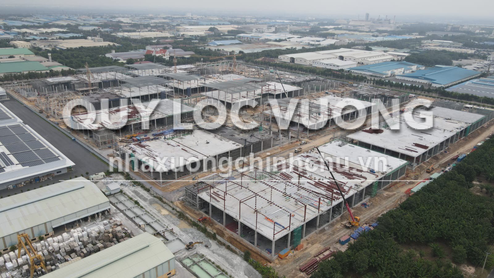 Cho thuê xưởng xây mới KV 75.606m2 trong KCN Nhơn Trạch 1, Đồng Nai