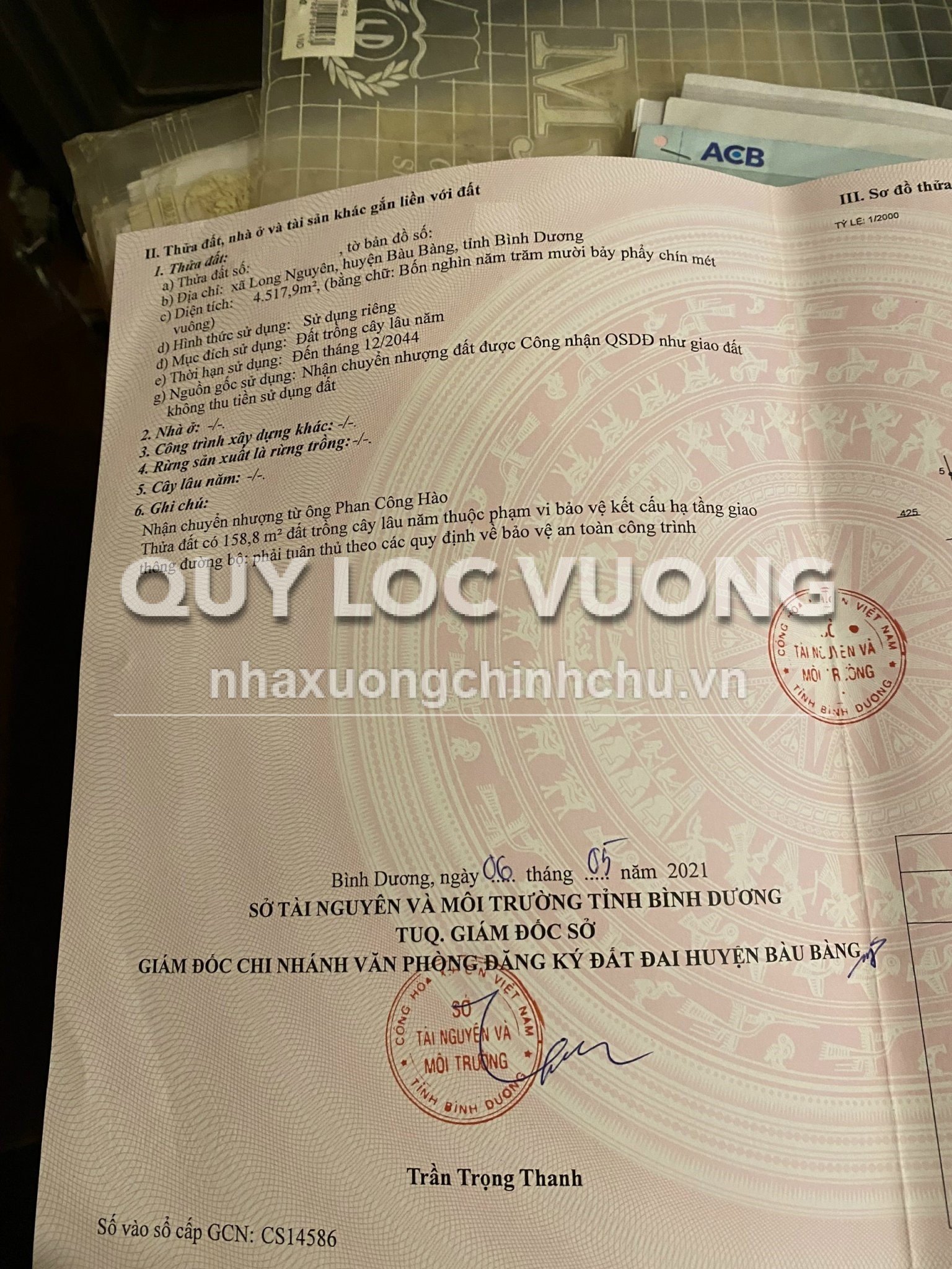 Bán/cho thuê kho 2.000m2 ở ấp Bưng Thuốc, Long Nguyên, Bàu Bàng, BD