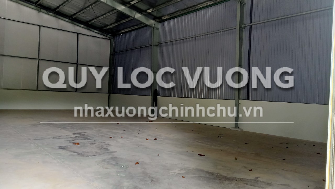 Cho thuê xưởng mới 460m2 ở đường Mỹ Phước Tân Vạn, TDM, 40 triệu/tháng