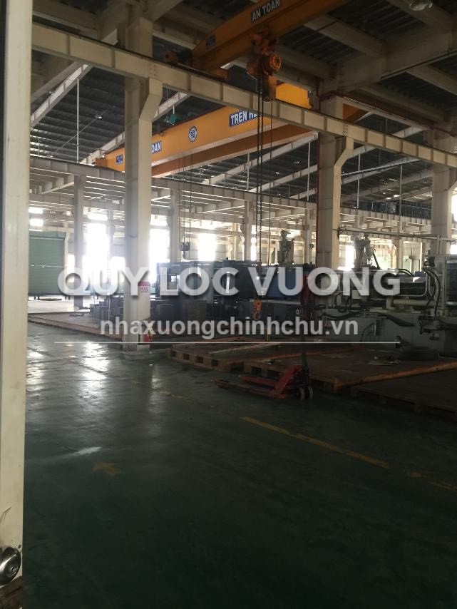 Cho thuê xưởng sản xuất nhựa KV 9.886m2 ở Uyên Hưng, Tân Uyên, BD
