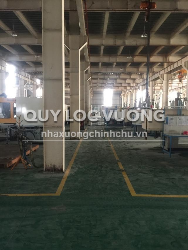 Cho thuê xưởng sản xuất nhựa KV 9.886m2 ở Uyên Hưng, Tân Uyên, BD