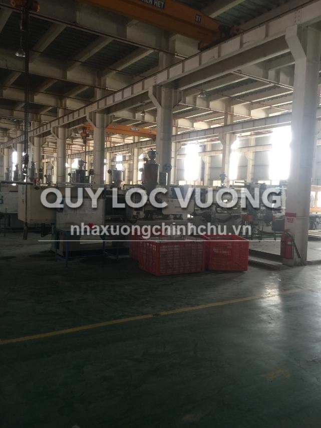 Cho thuê xưởng sản xuất nhựa KV 9.886m2 ở Uyên Hưng, Tân Uyên, BD