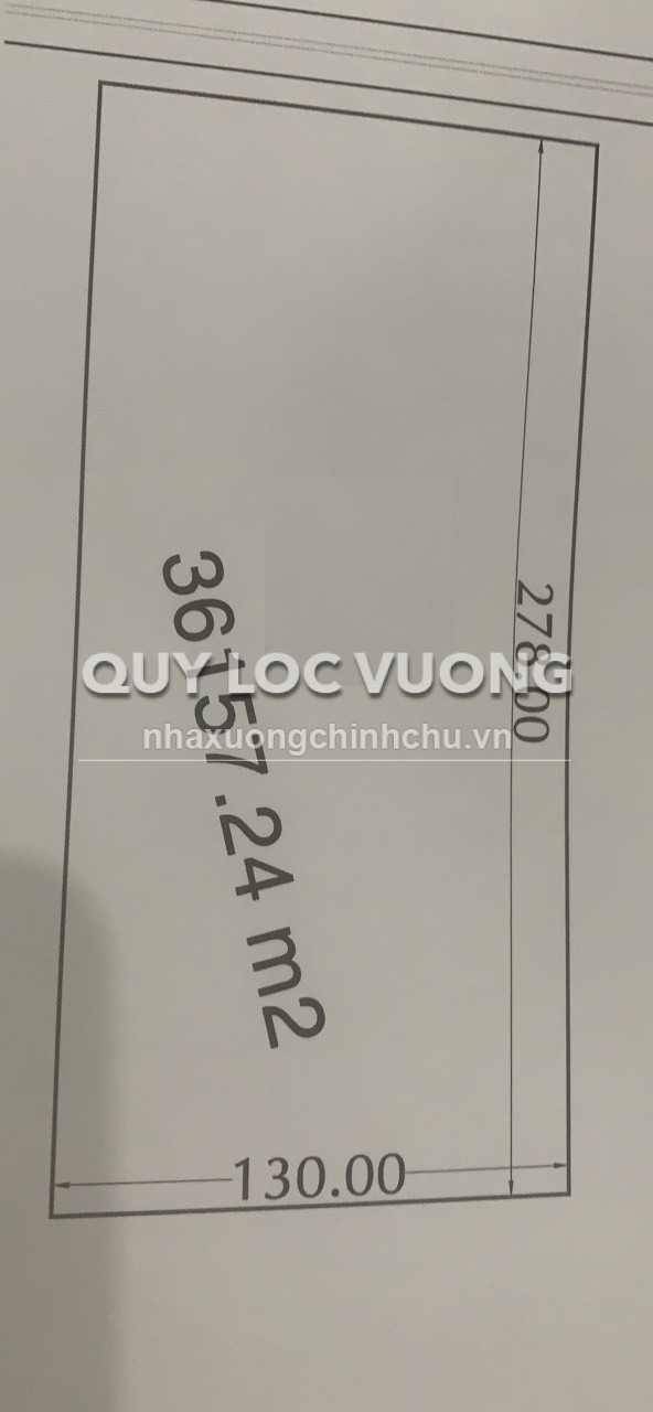 Bán đất trống xây xưởng 36.157m2 trong KCN Sóng Thần 3, BD, 250USD/m2