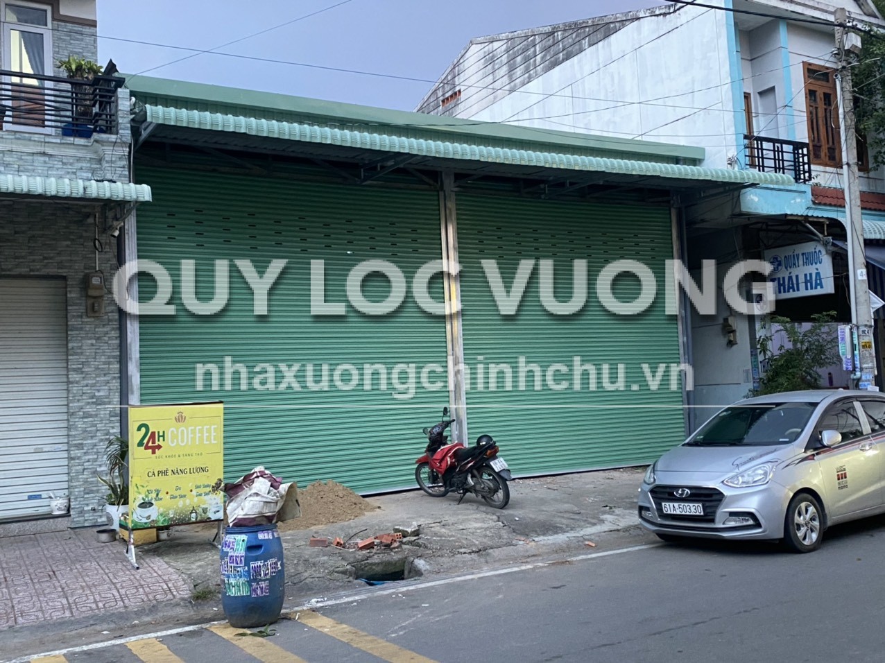 Cho thuê kho mới 300m2 đường KDC VietSing, An Phú, Thuận An, 23tr/tháng