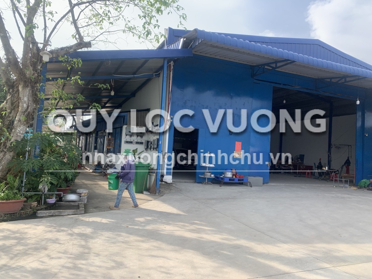 Cho thuê nhà xưởng hơn 1.000m2 ở thị trấn Củ Chi, TP.HCM