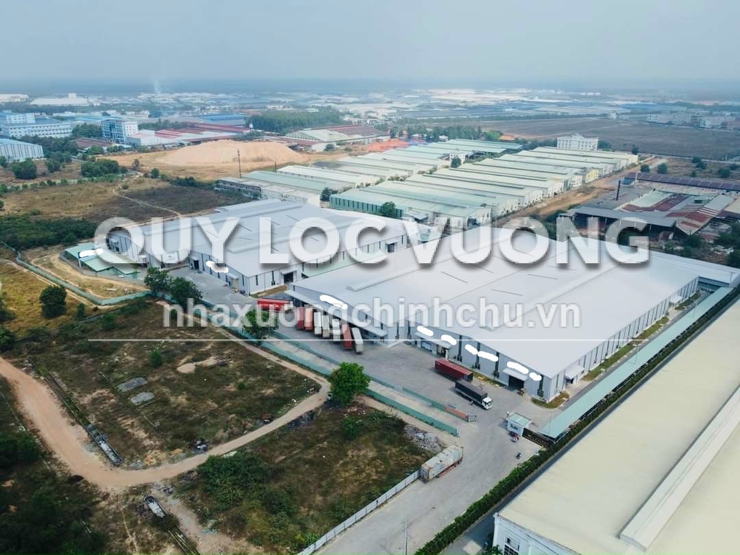 Cho thuê thuê 4 xưởng 42.300m2 trong CCN Uyên Hưng, Tân Uyên, 3USD/m2