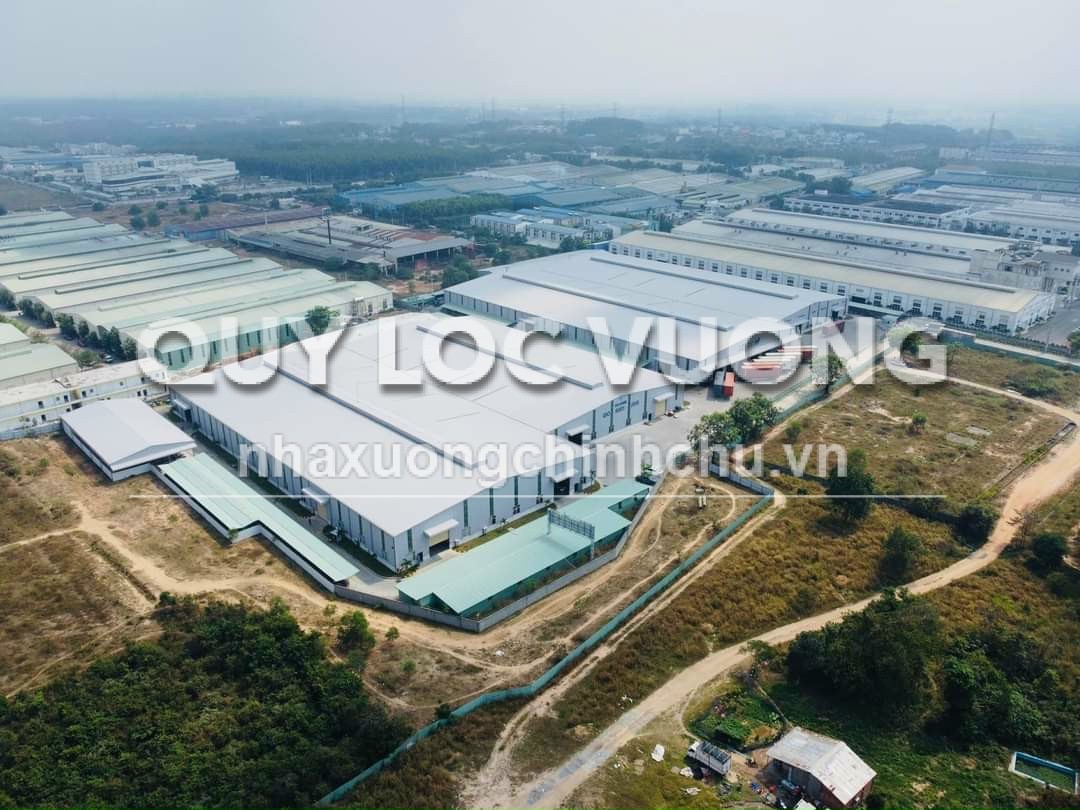 Cho thuê thuê 4 xưởng 42.300m2 trong CCN Uyên Hưng, Tân Uyên, 3USD/m2