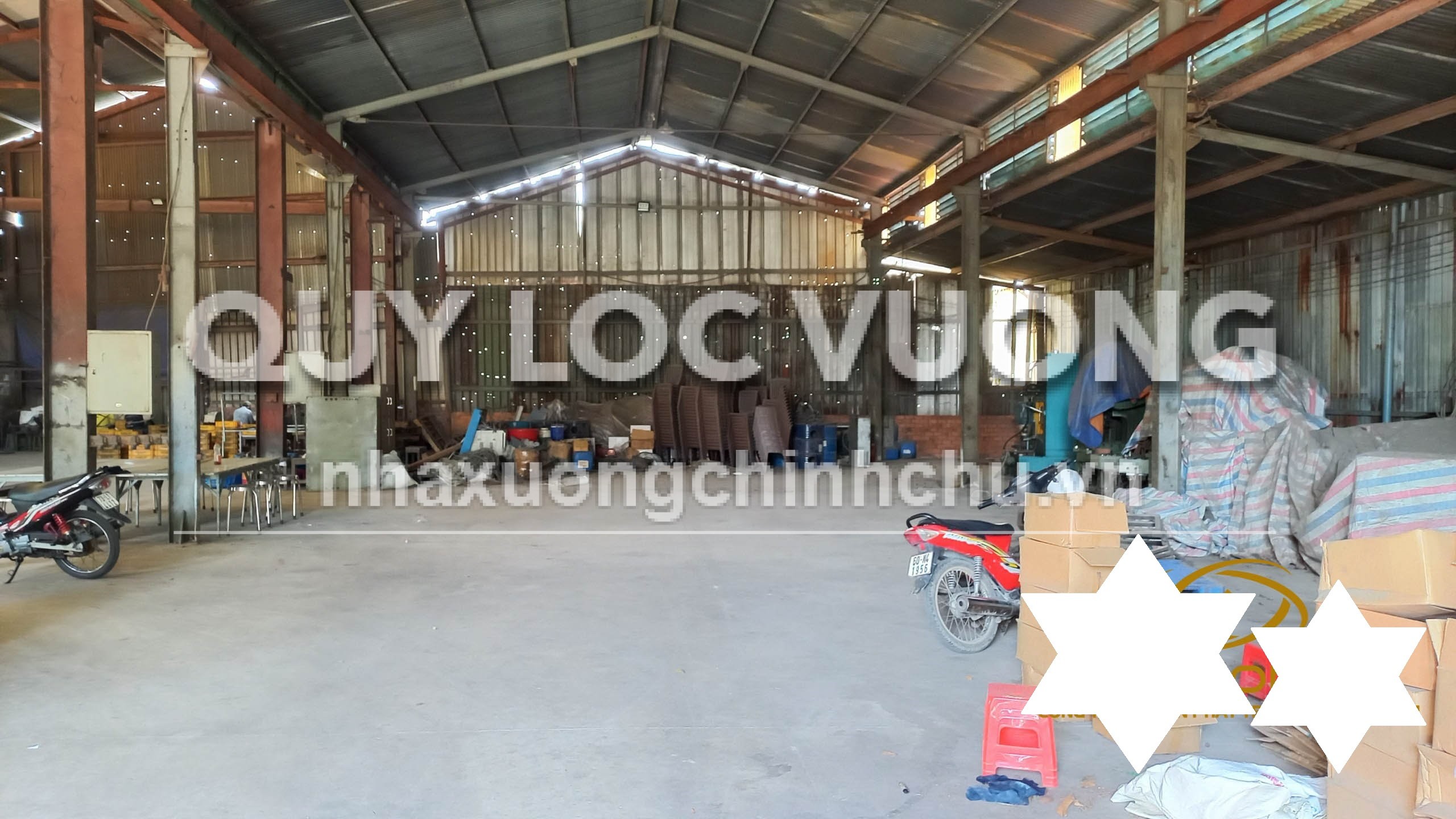 Cho thuê xưởng 1.000m2 ở An Bình, Biên Hòa, Đồng Nai, 40 triệu/tháng