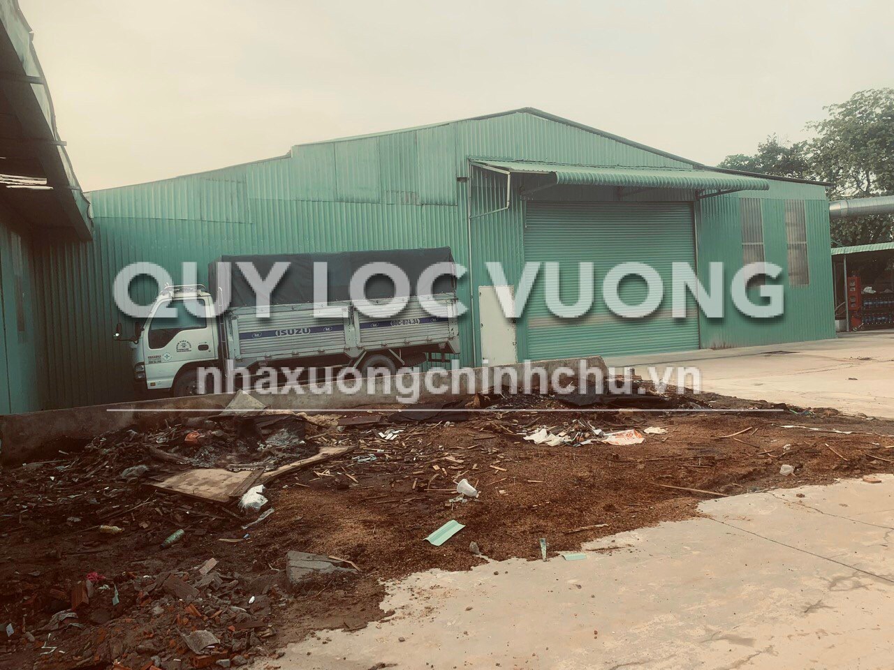Cho thuê xưởng 1.296m2 ở Phước Tân, Biên Hòa, Đồng Nai, 35tr/tháng