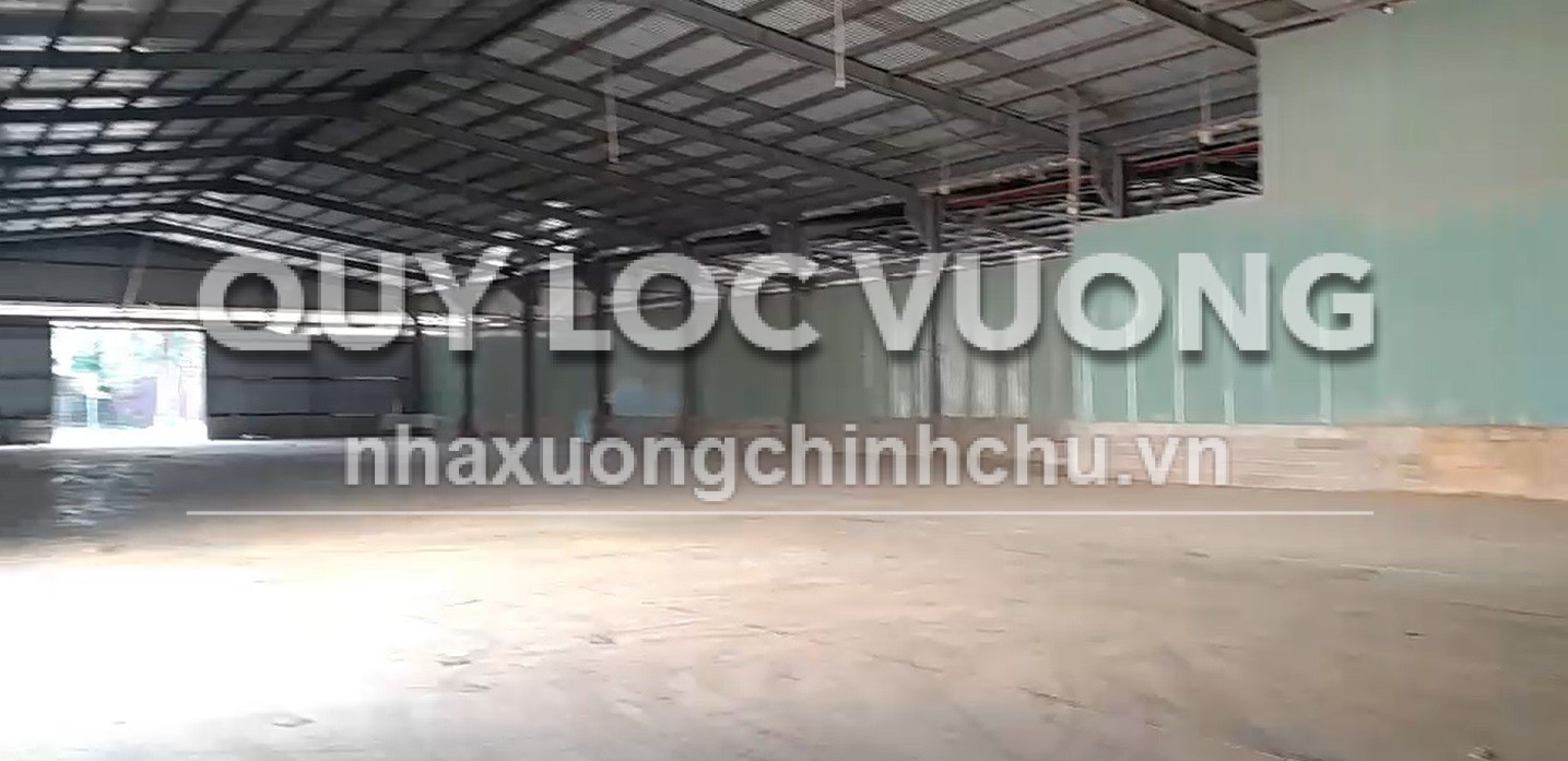 Cho thuê xưởng 7.600m2 trong CCN VLXD Hố Nai 3, Đồng Nai, 55.000đ/m2