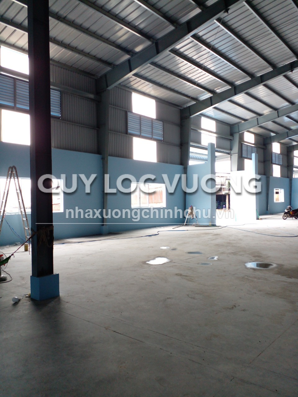 Cho thuê xưởng mới 1.500m2 ở Hưng Định, Thuận An, BD, 100 triệu/tháng