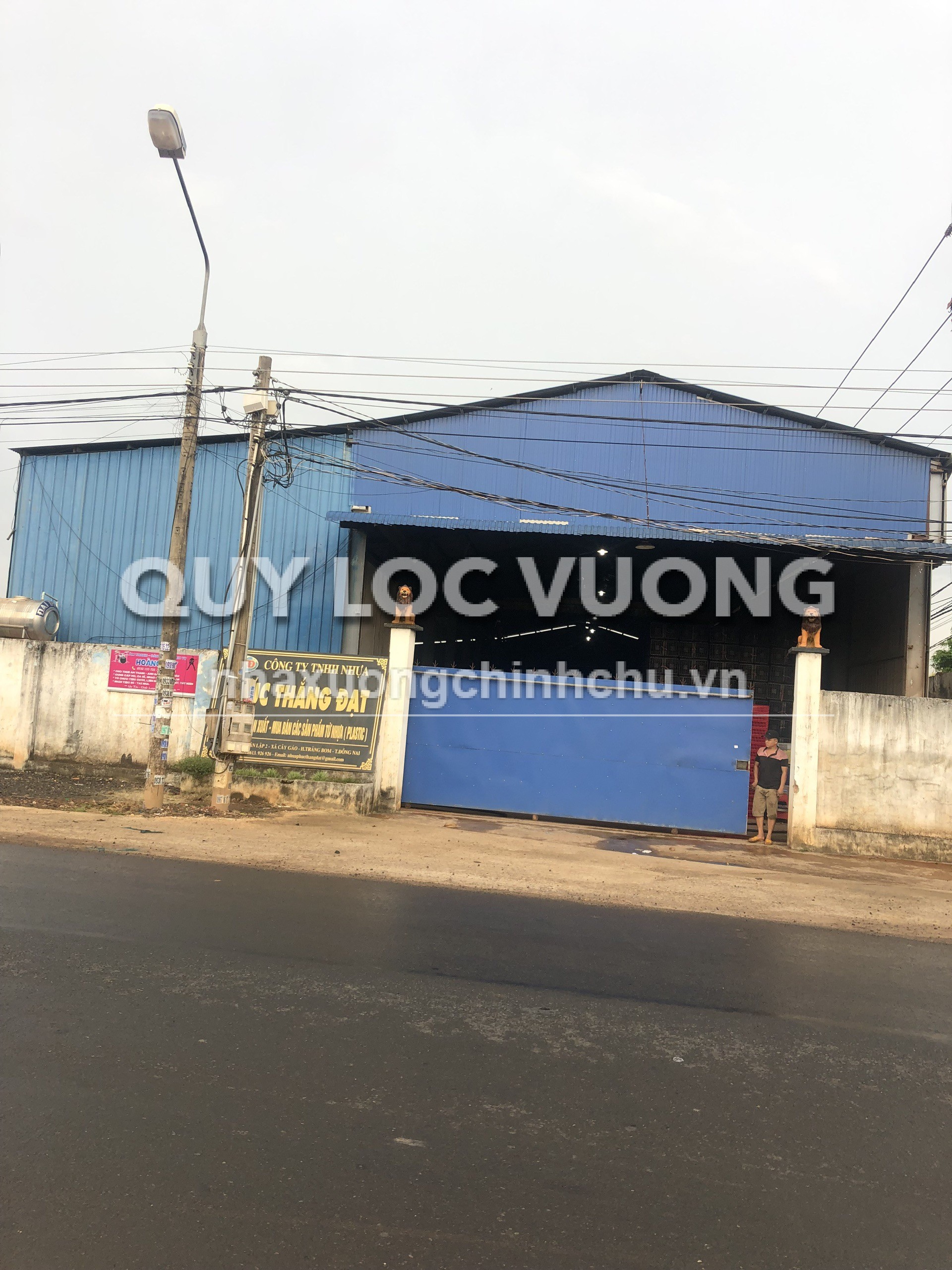 Cho thuê xưởng 2.000m2 ở Cây Gáo, Trảng Bom, Đồng Nai, 50.000đ/m2