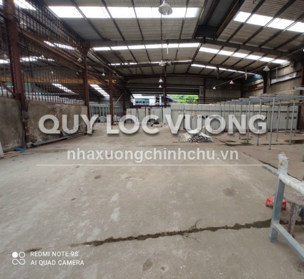 Cho thuê xưởng 2.000m2 ở Phước Tân, Biên Hòa, Đồng Nai, 100 triệu/tháng