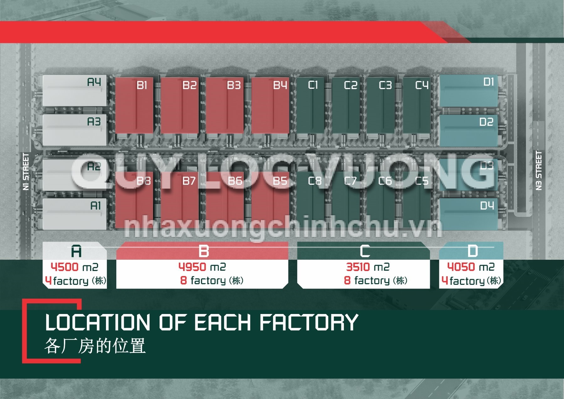Cho thuê xưởng đang xây 101.880m2 trong KCN Bàu Bàng, Bình Dương