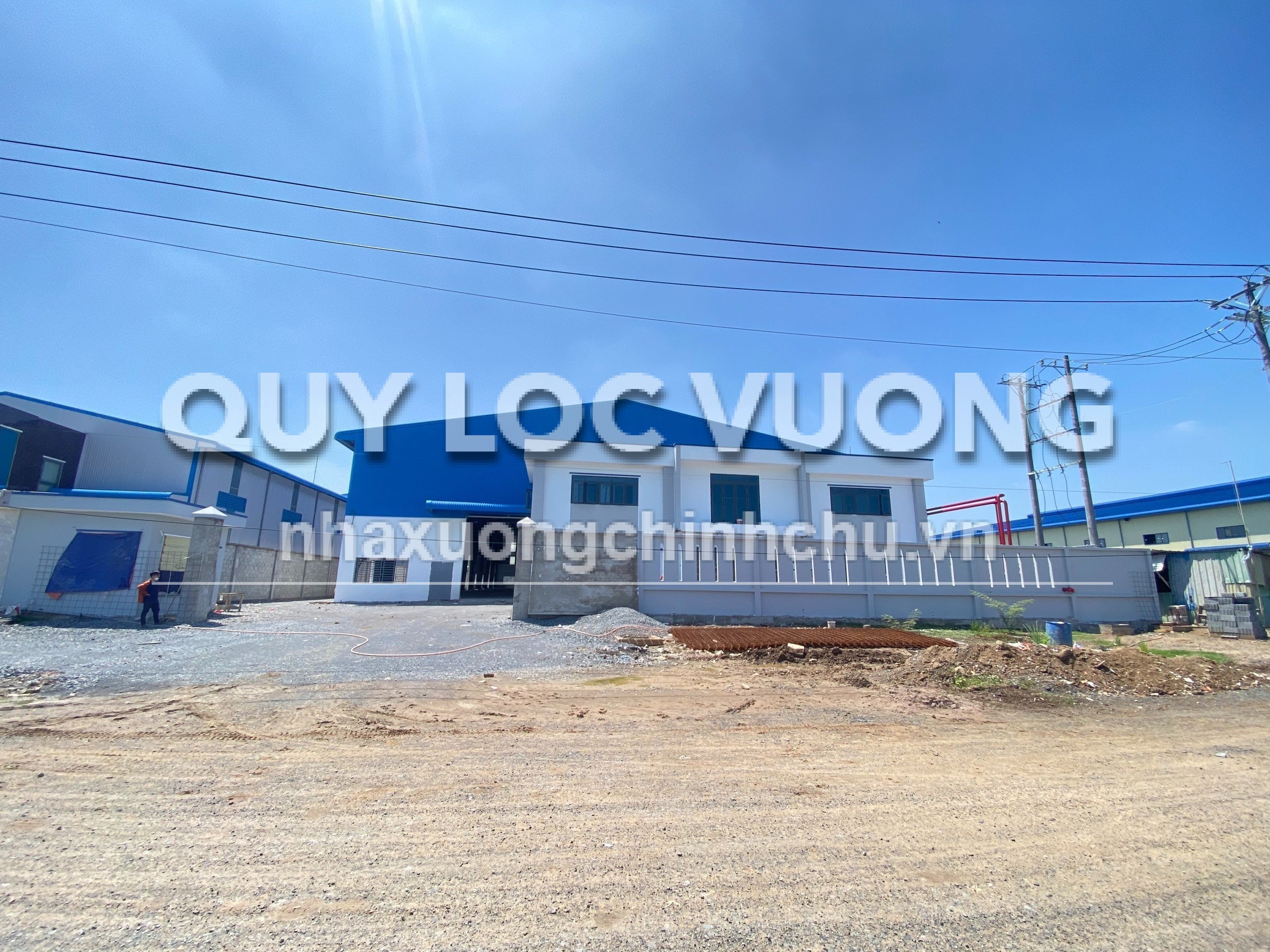 Cho thuê xưởng mới xây 2.640m2 trong CCN Hải Sơn, Long An, 220tr/tháng