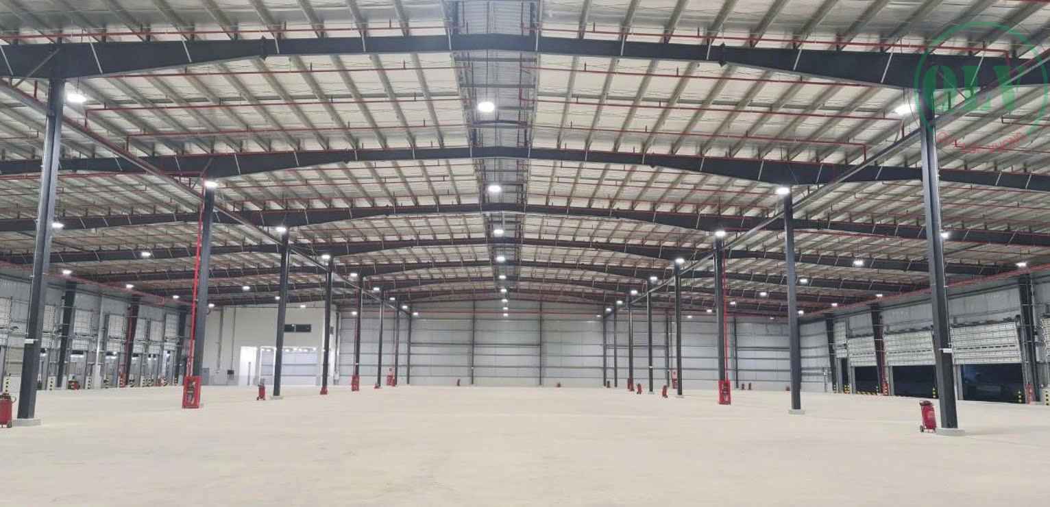 Cho thuê nhiều kho chứa hàng tổng 100.000m2 ở KCN Phú An Thạnh, Long An