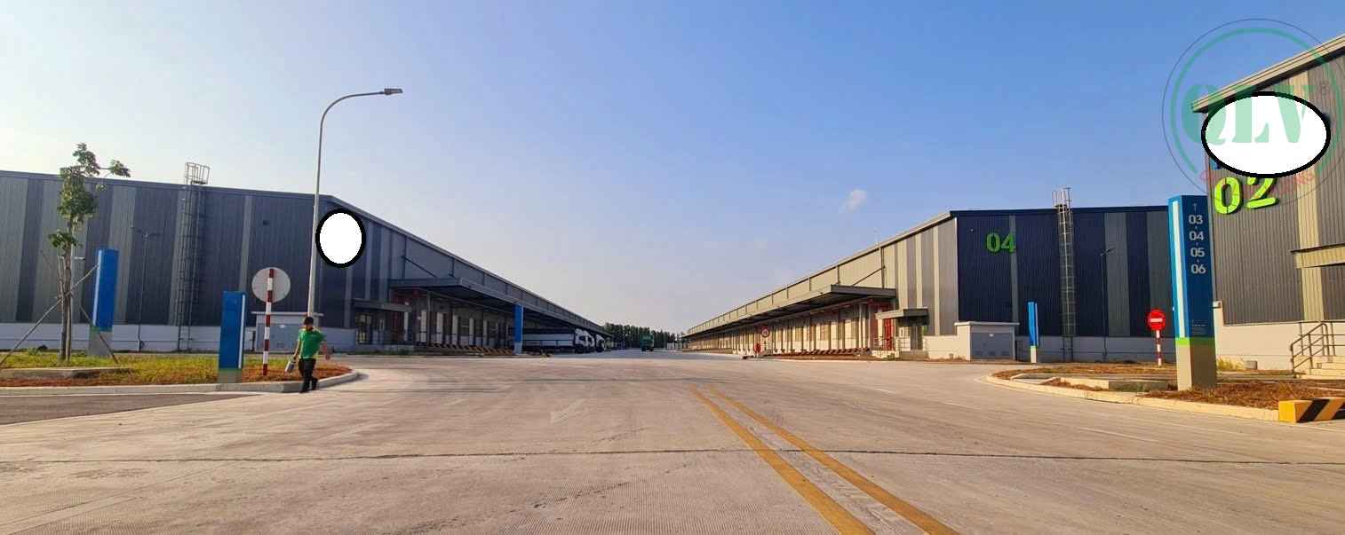 Cho thuê nhiều kho chứa hàng tổng 100.000m2 ở KCN Phú An Thạnh, Long An