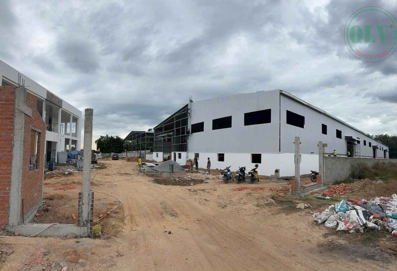 Cho thuê xưởng đang xây 7.200m2 ở Long Nguyên, Bàu Bàng, 2.6 USD/m2