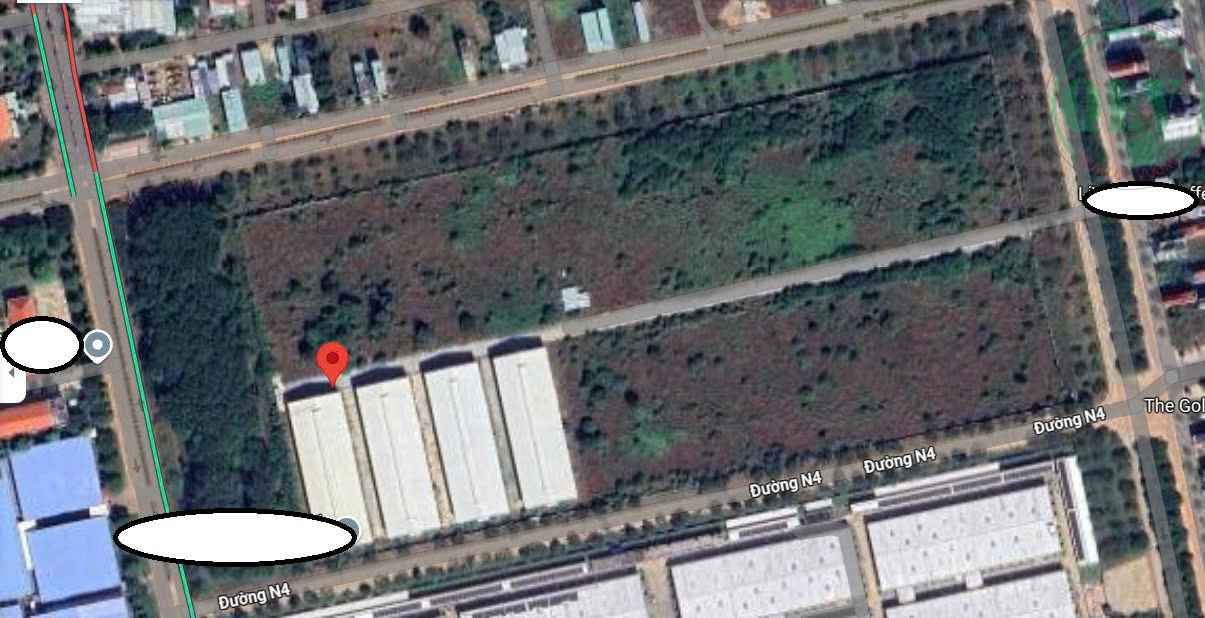Cho thuê 4 xưởng xây mới 9.520m2 ở KCN Đồng Phú, Bình Phước 2.5 USD/m2