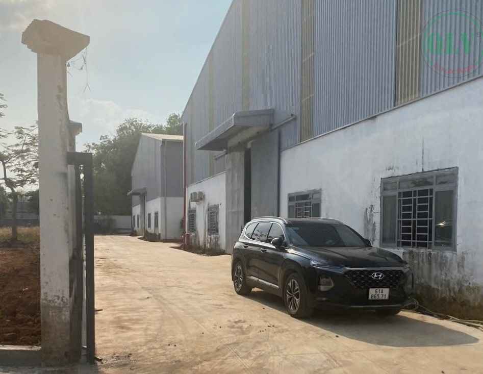 Cho thuê 4 xưởng xây mới 9.520m2 ở KCN Đồng Phú, Bình Phước 2.5 USD/m2
