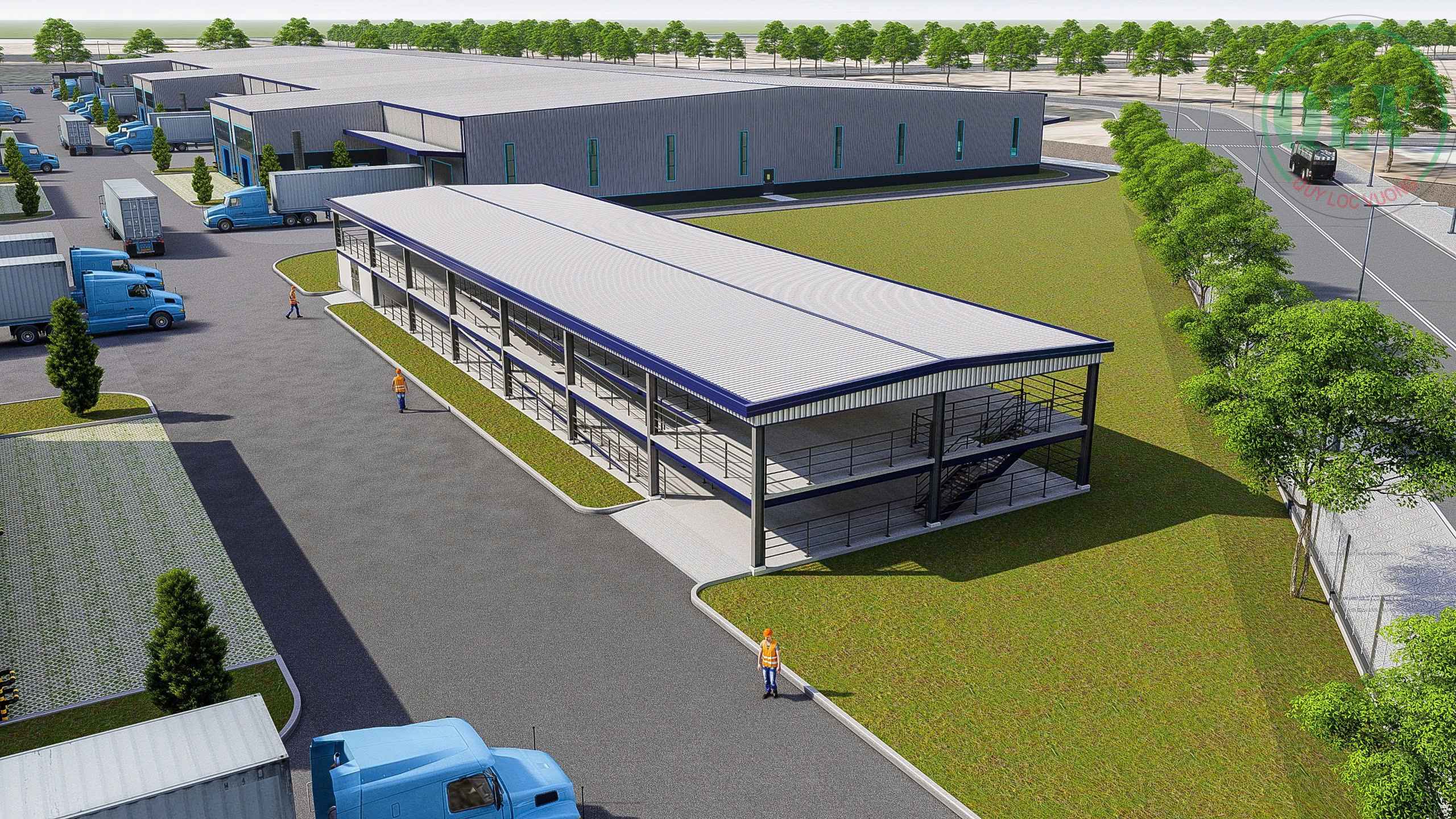 Cho thuê cụm xưởng 370.000m2 ở KCN Mỹ Phước, BD
