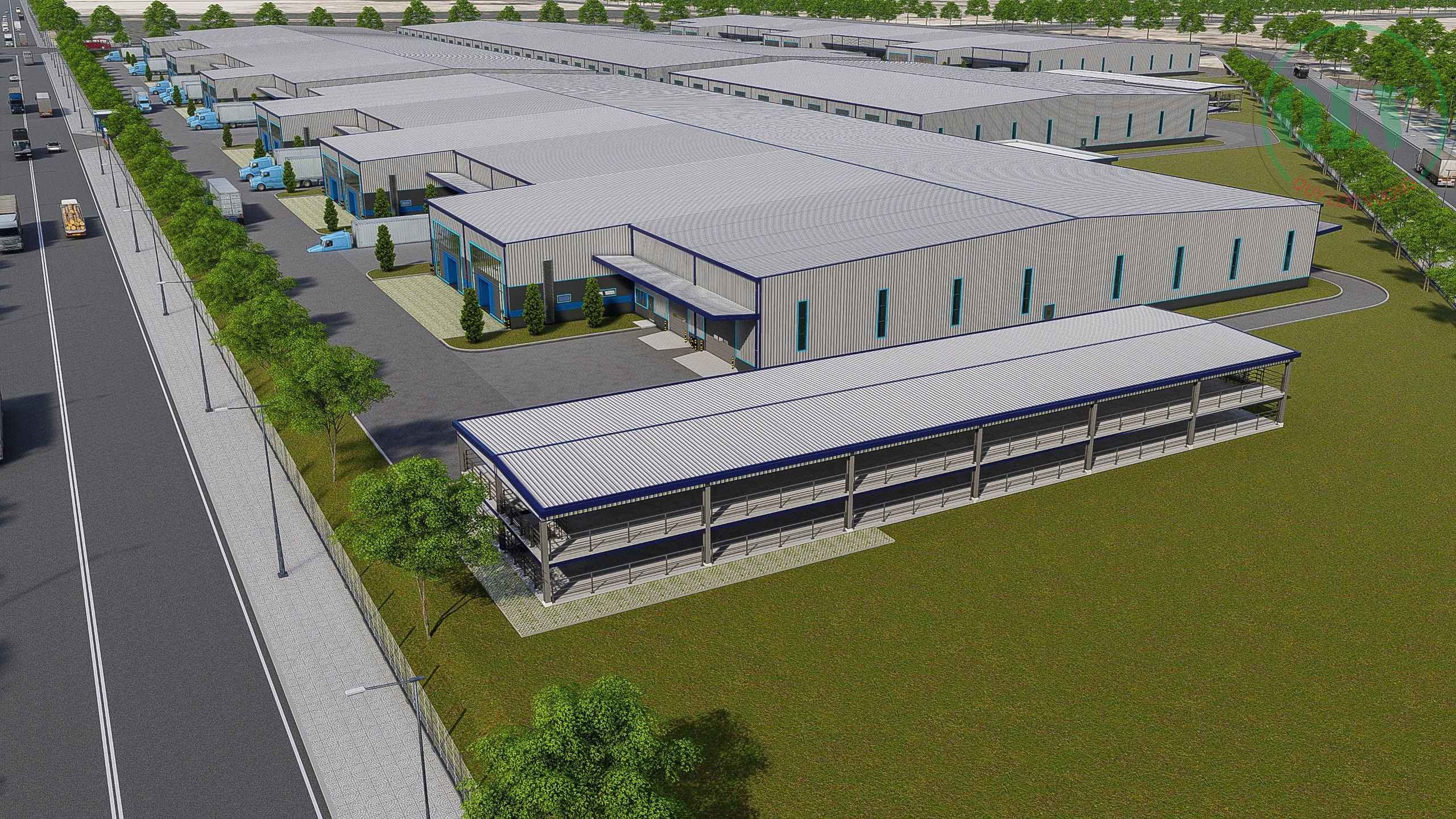 Cho thuê cụm xưởng 370.000m2 ở KCN Mỹ Phước, BD