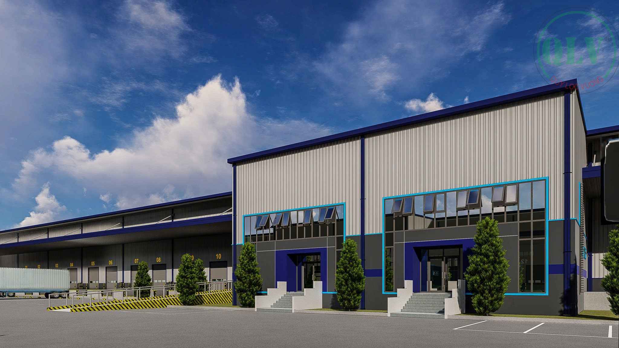 Cho thuê cụm xưởng 370.000m2 ở KCN Mỹ Phước, BD