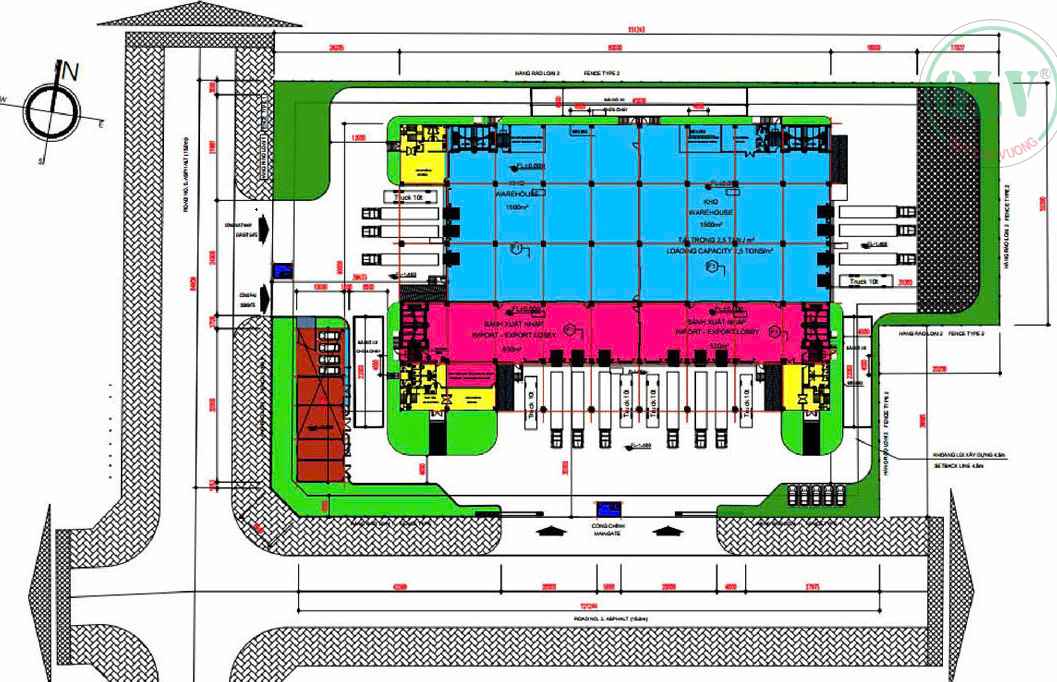 Cho thuê kho 3 tầng dt 15.000m2 trong KCN Sóng Thần, Dĩ An, Bình Dương