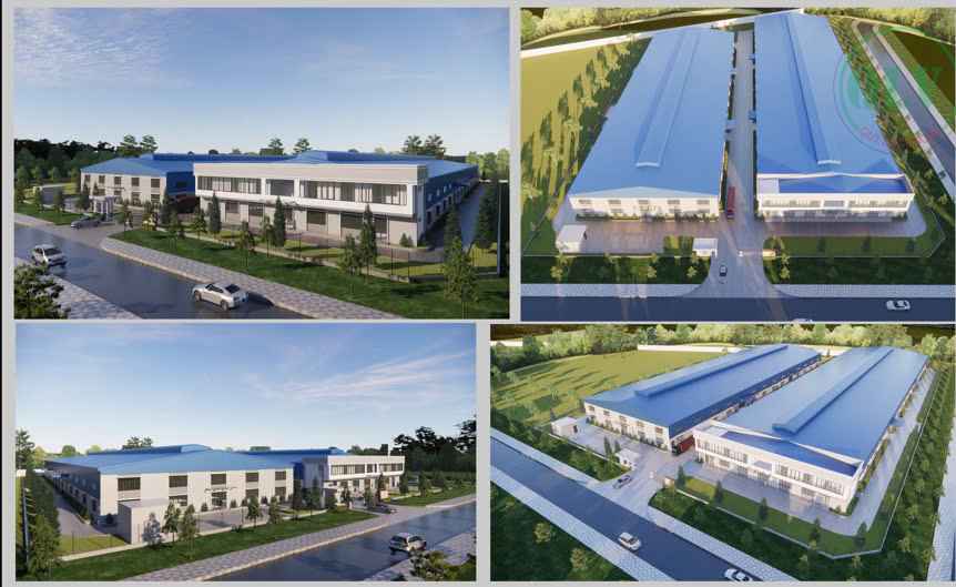 Cho thuê xưởng 4.608m2 và 4.032m2 ở KCN Định Quán, Đồng Nai, 2.8 USD/m2