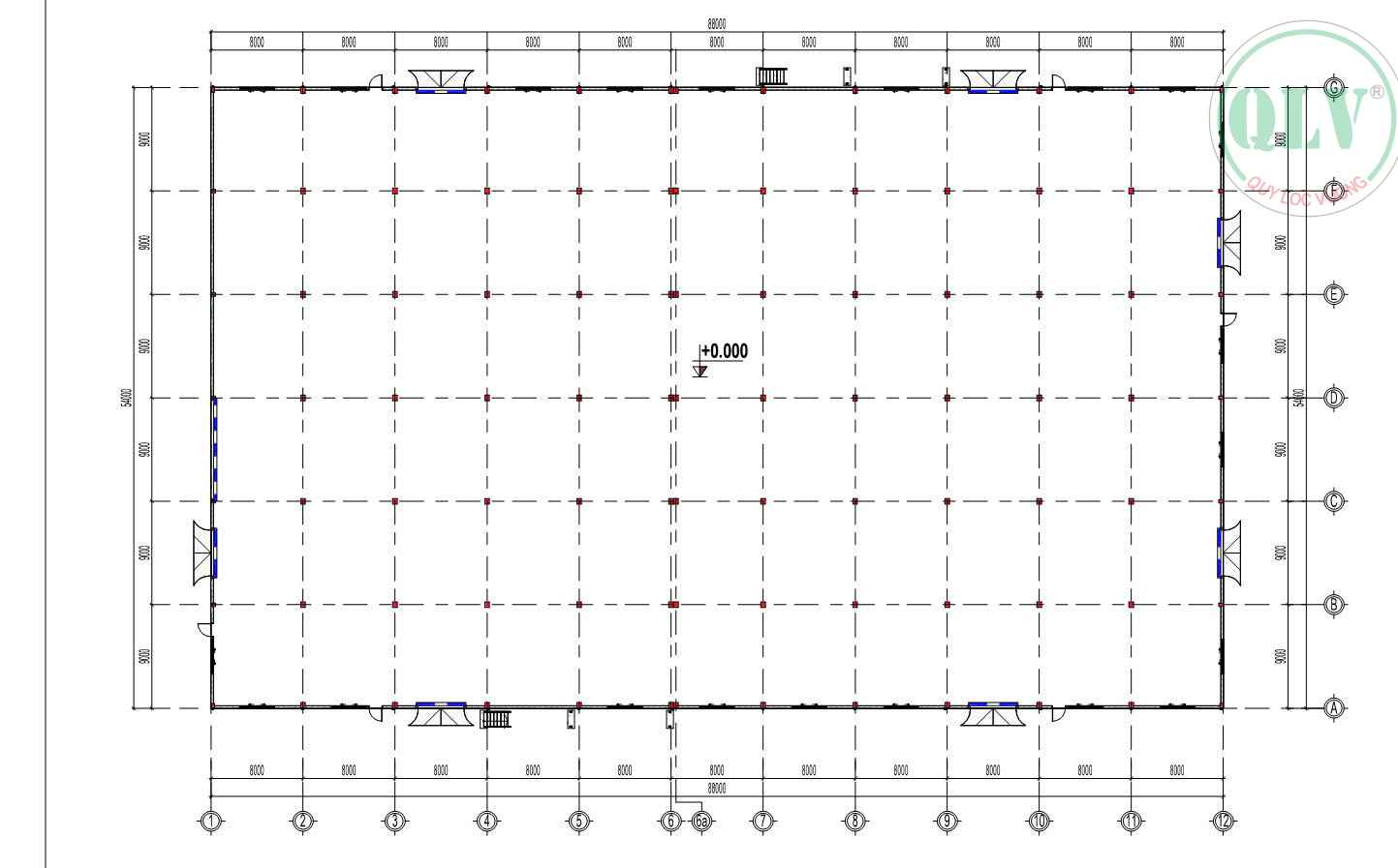 Cho thuê xưởng 2 tầng 10.000m2 ở KCN Đồng Xoài, Bình Phước, 2.8 USD/m2