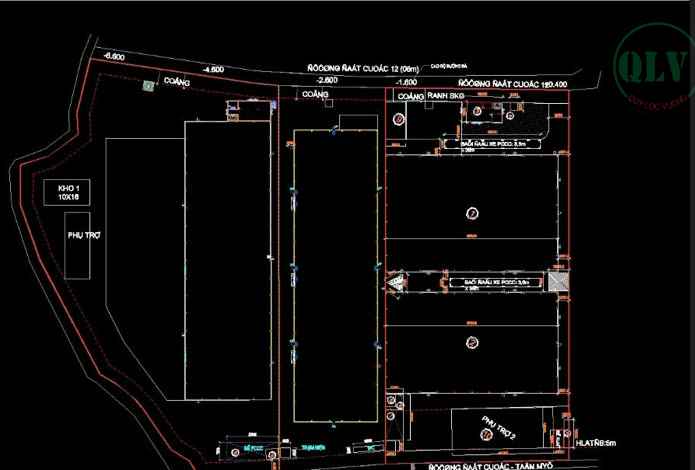 Cho thuê 4 xưởng tổng 12.398m2 ở Tân Lập, Bắc Tân Uyên, 2.7 USD/m2