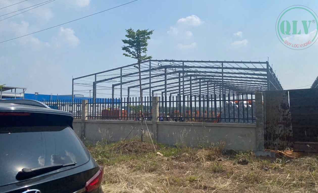 Cho thuê 3 xưởng đang thi công tổng 20.400m2 ở CCN Tiến Hưng, BP, 2.8 USD/m2
