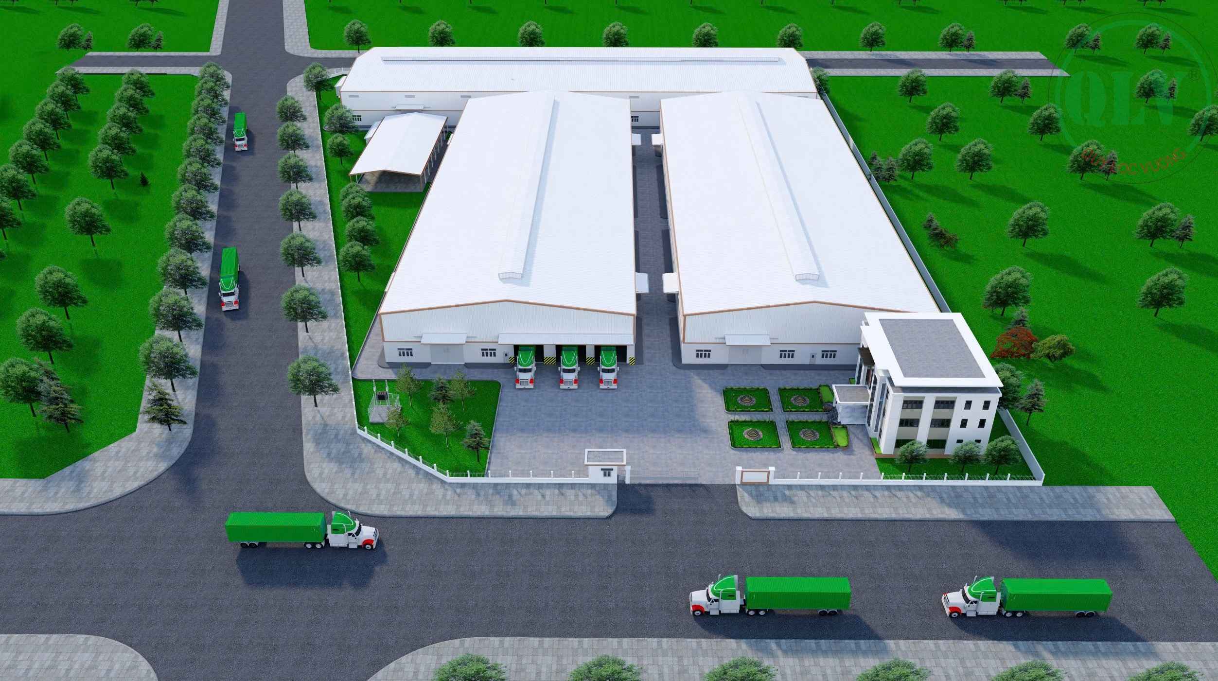 Cho thuê 3 xưởng đang thi công tổng 20.400m2 ở CCN Tiến Hưng, BP, 2.8 USD/m2