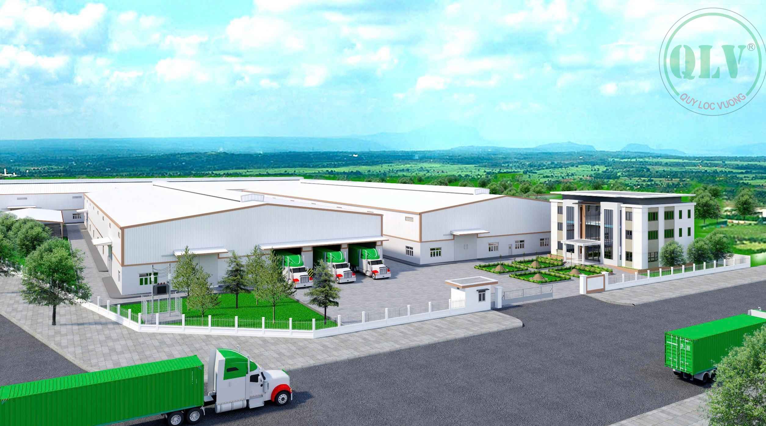 Cho thuê 3 xưởng đang thi công tổng 20.400m2 ở CCN Tiến Hưng, BP, 2.8 USD/m2
